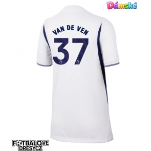 Tottenham Hotspur Micky van de Ven #37 Dámské Domácí Dres 2026-27 Krátký Rukáv